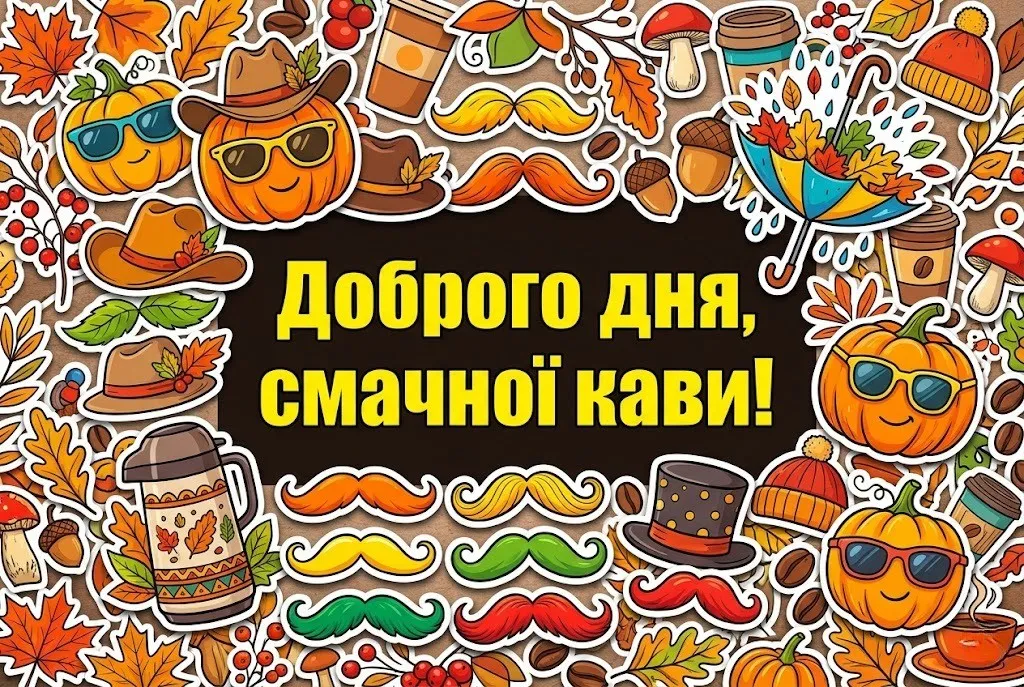 Доброго осіннього дня: найтепліші листівки та щирі побажання для гарного настрою