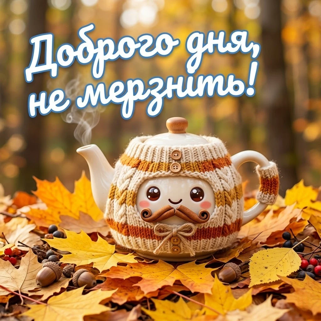 Доброго осіннього дня: найтепліші листівки та щирі побажання для гарного настрою