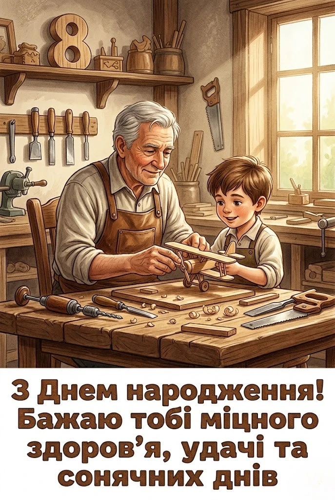 Вітання з 8 днем народження: надихаючі слова для майбутнього лідера