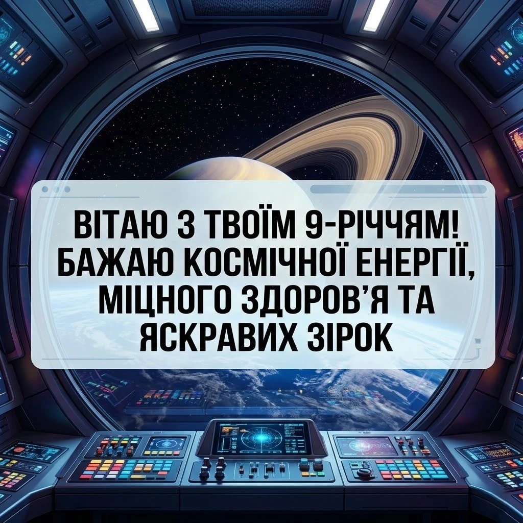 9 років сину чи другу: підбірка щирих побажань і картинок до свята