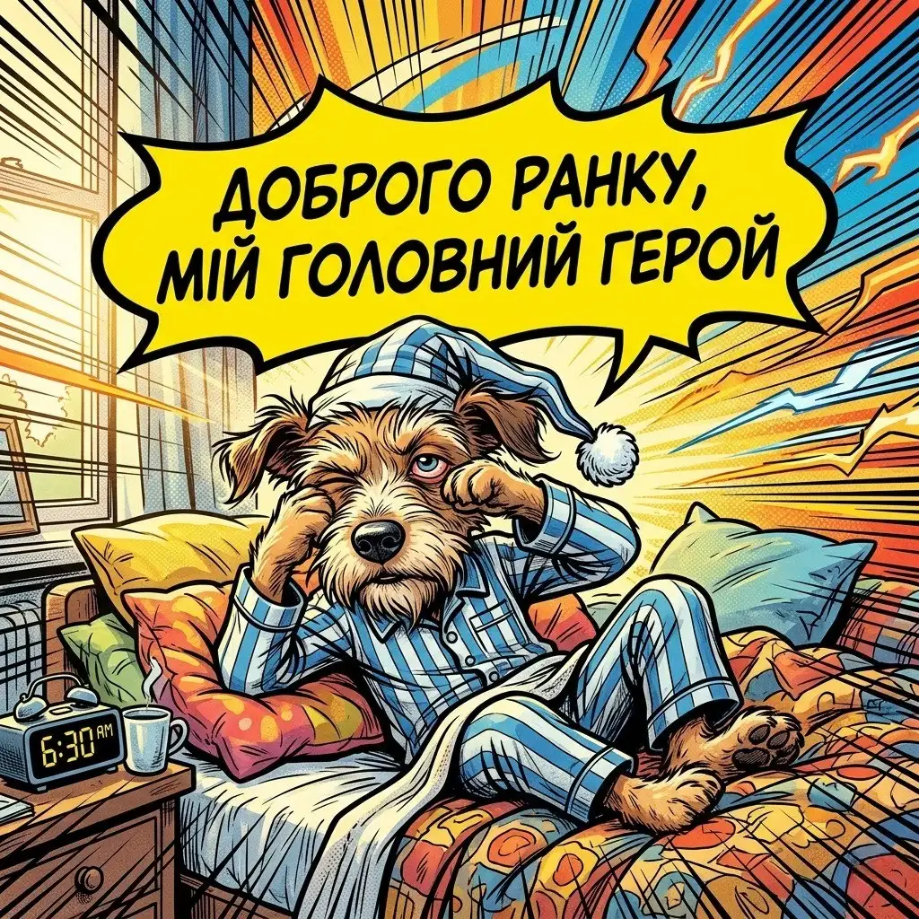 Доброго ранку, коханий: прикольні картинки та душевні побажання своїми словами