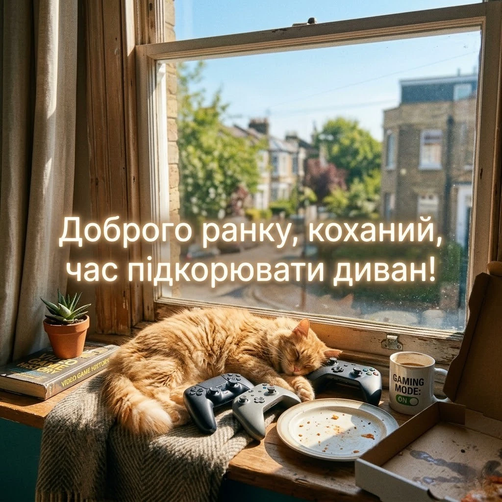 Доброго ранку, коханий: прикольні картинки та душевні побажання своїми словами