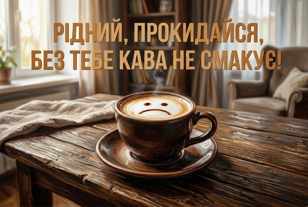 Доброго ранку, коханий: прикольні картинки та душевні побажання своїми словами