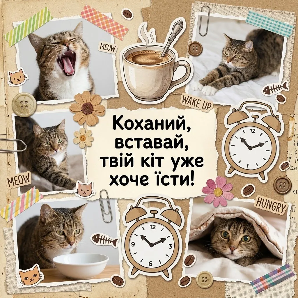 Доброго ранку, коханий: прикольні картинки та душевні побажання своїми словами