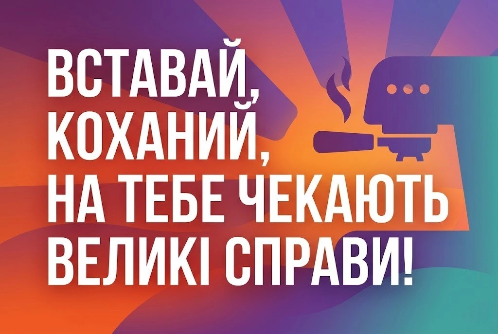 Доброго ранку, коханий: прикольні картинки та душевні побажання своїми словами