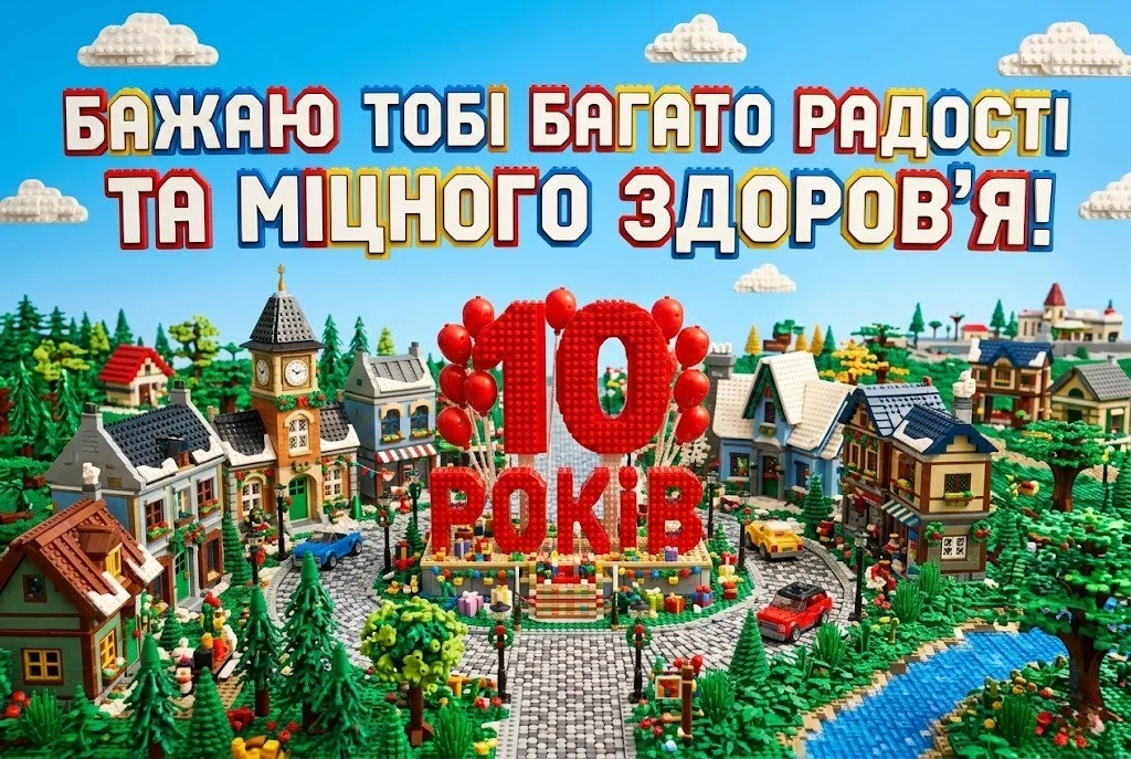 10 років сину: красиві та оригінальні привітання з першим двозначним числом