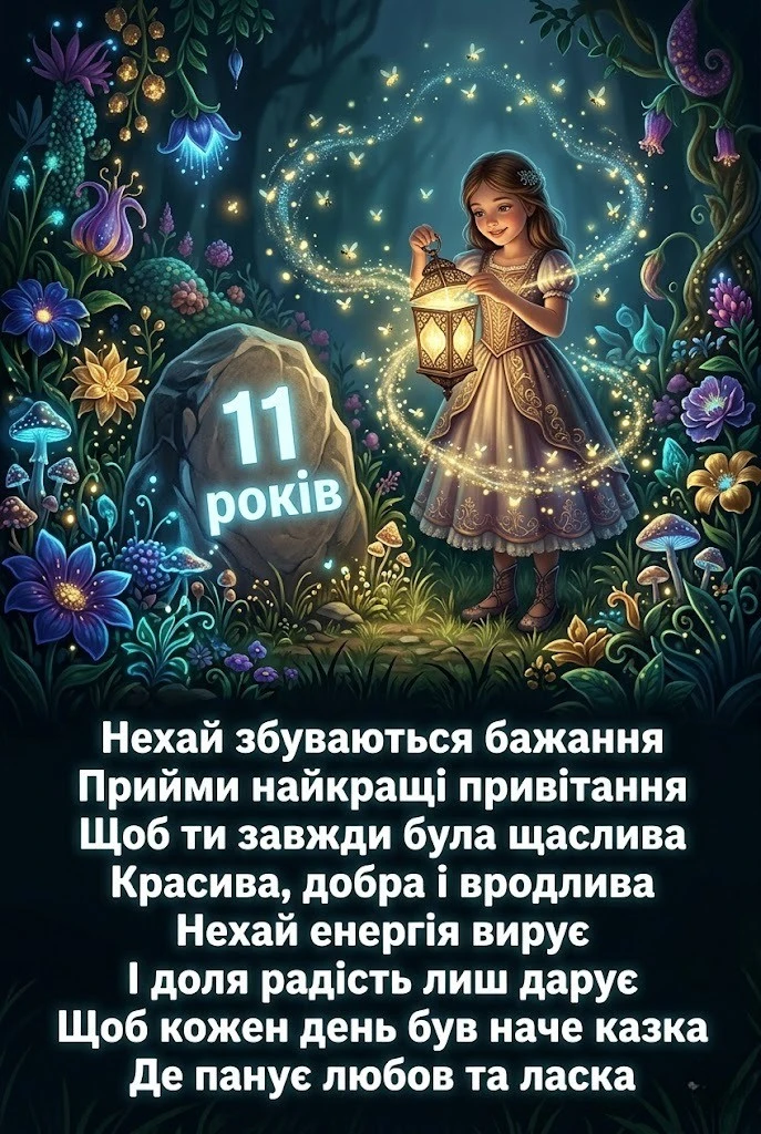 З днем народження, донечко! Збірка зворушливих побажань на 11-річчя