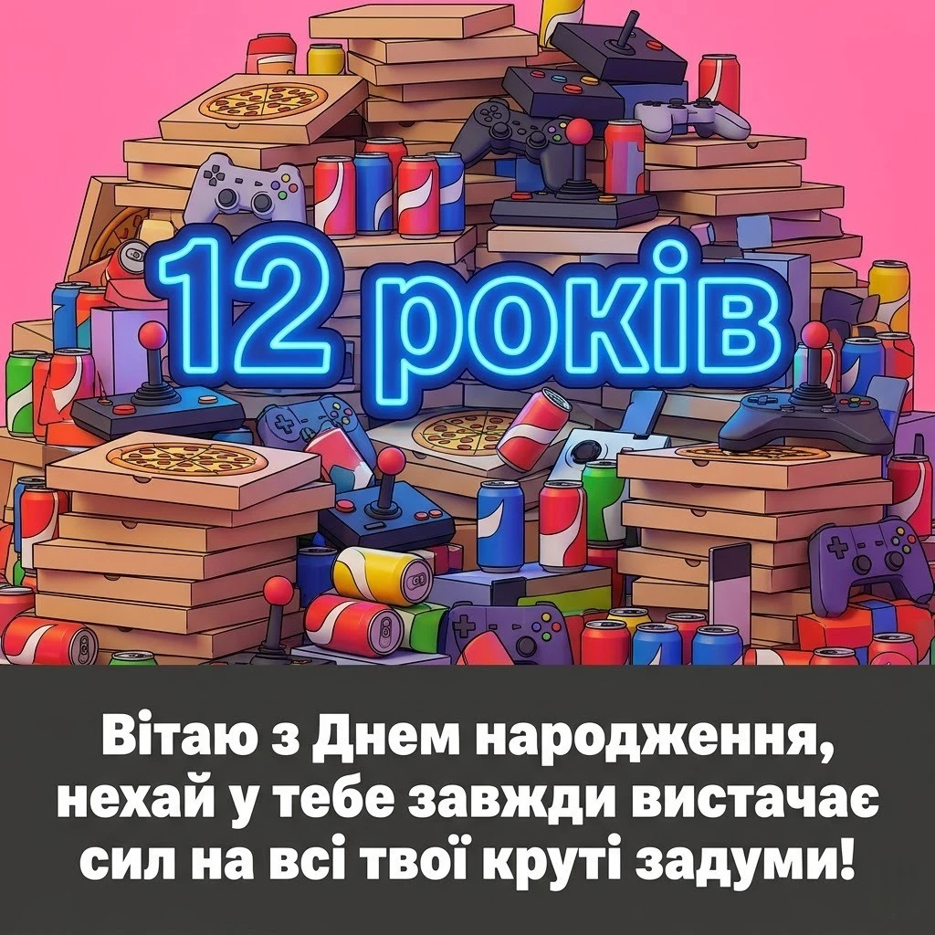 12 років — особлива дата: зворушливі привітання від батьків та друзів