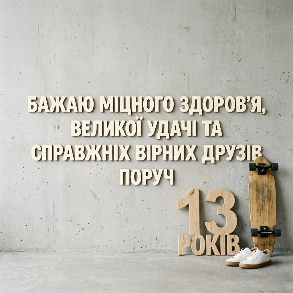 З днем народження, підлітку! 50+ варіантів вітань для 13-річного хлопця