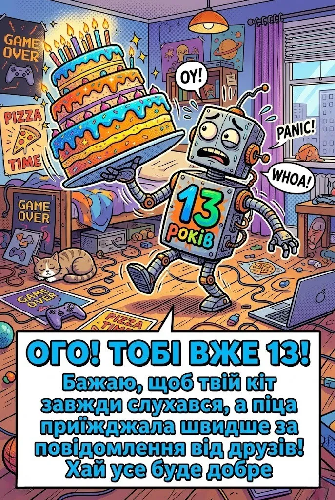 З днем народження, підлітку! 50+ варіантів вітань для 13-річного хлопця