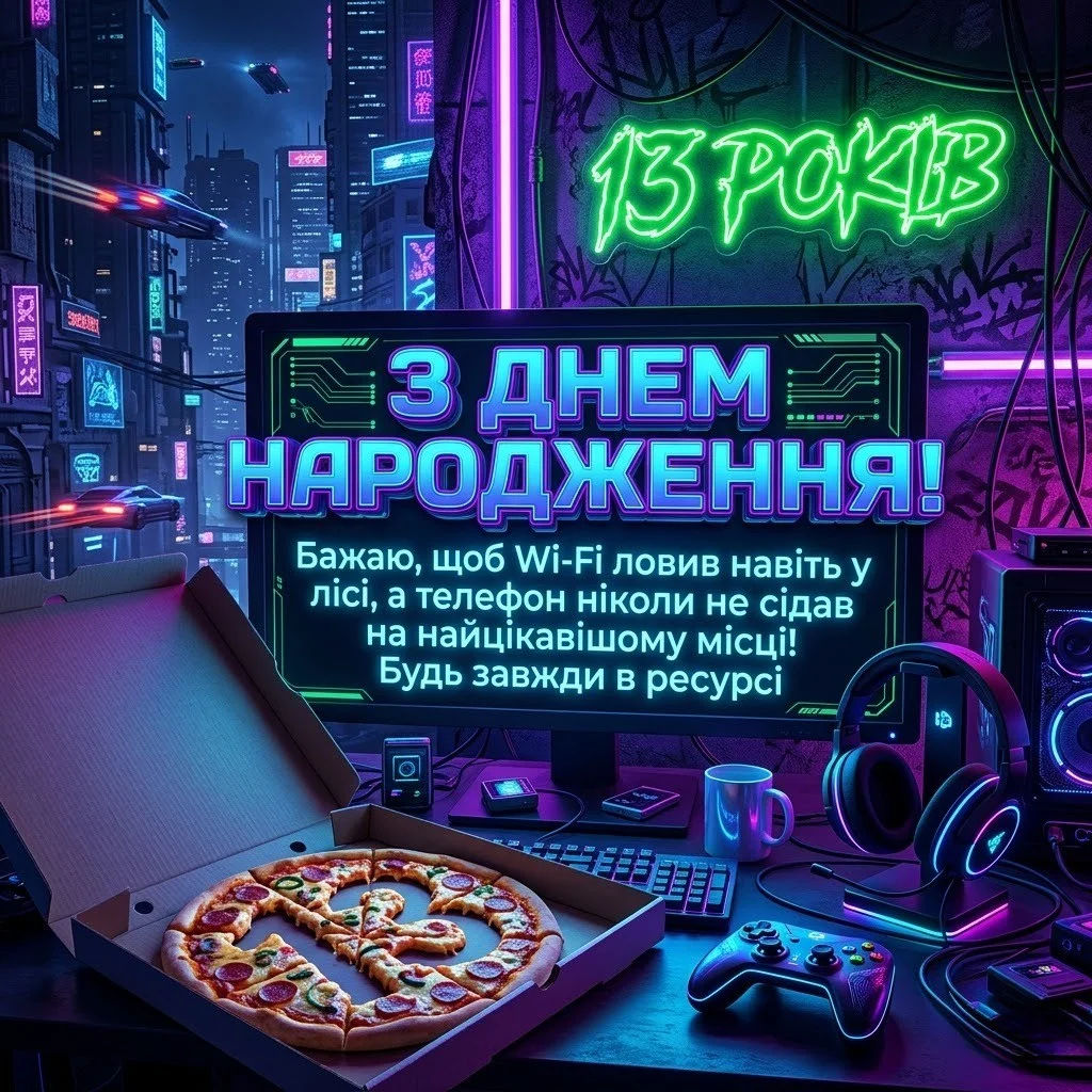 З днем народження, підлітку! 50+ варіантів вітань для 13-річного хлопця