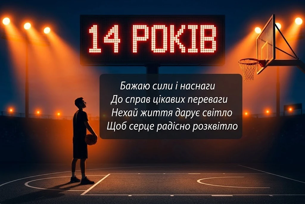 Зворушливі та мудрі привітання для онука з 14-м днем народження