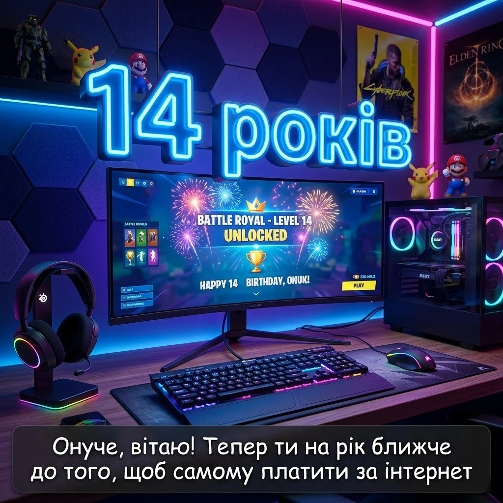 Зворушливі та мудрі привітання для онука з 14-м днем народження