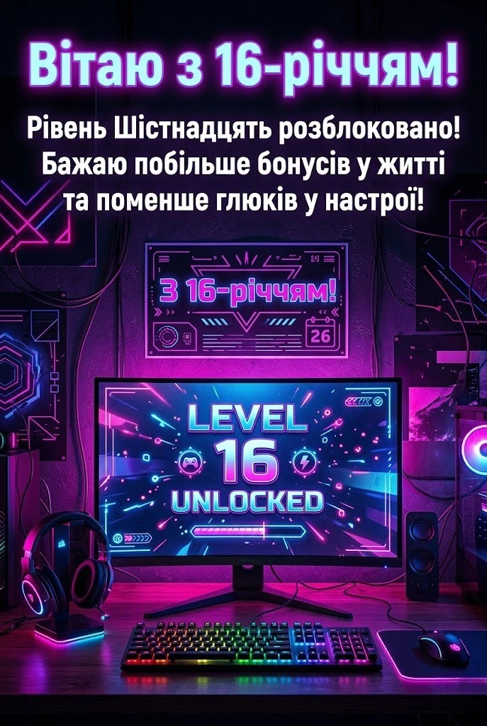 Магічне 16-річчя: найкращі ідеї вітань для вашої золотої похресниці