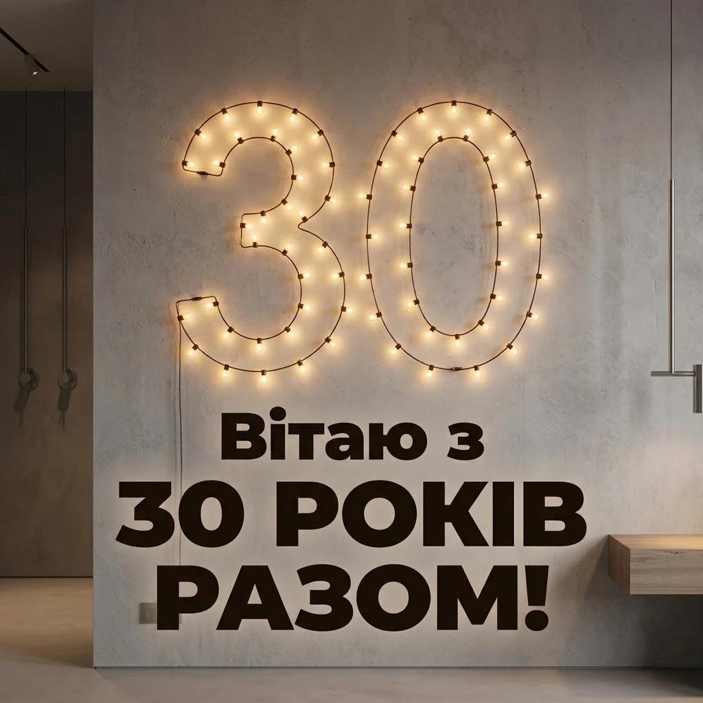 Перлове весілля: зворушливі привітання з 30-ю річницею для всієї родини