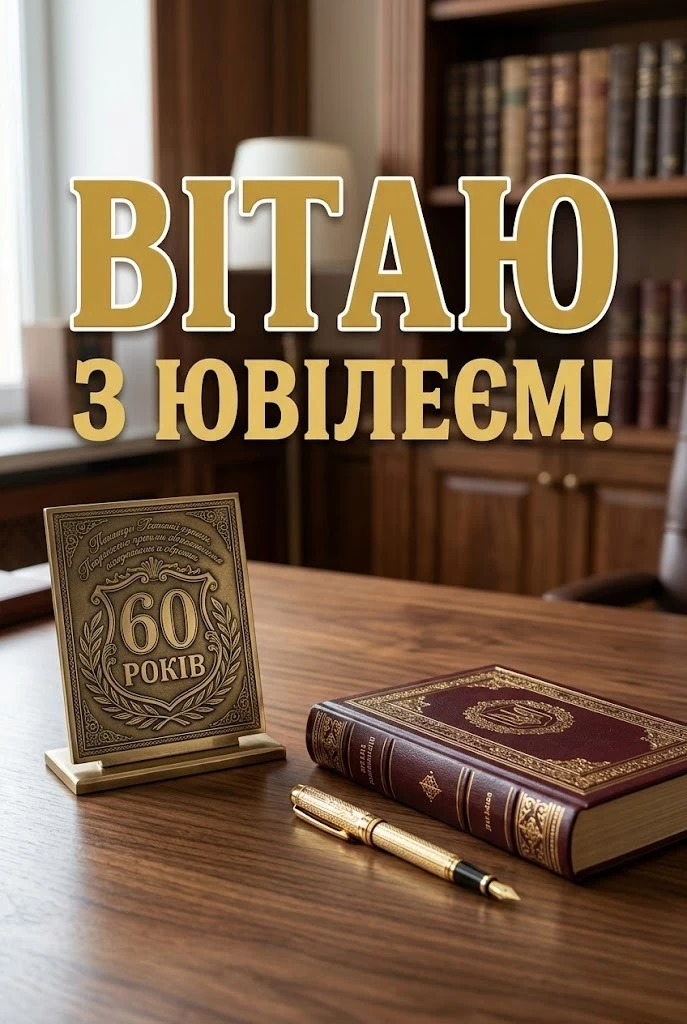 Ювілей 60 років: велика колекція душевних привітань для коханої жінки