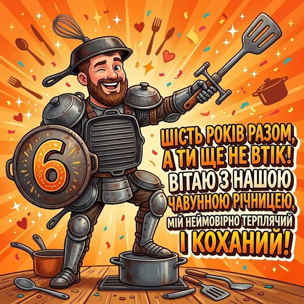 Найкращі привітання чоловіку на 6 років весілля: щиро та красиво