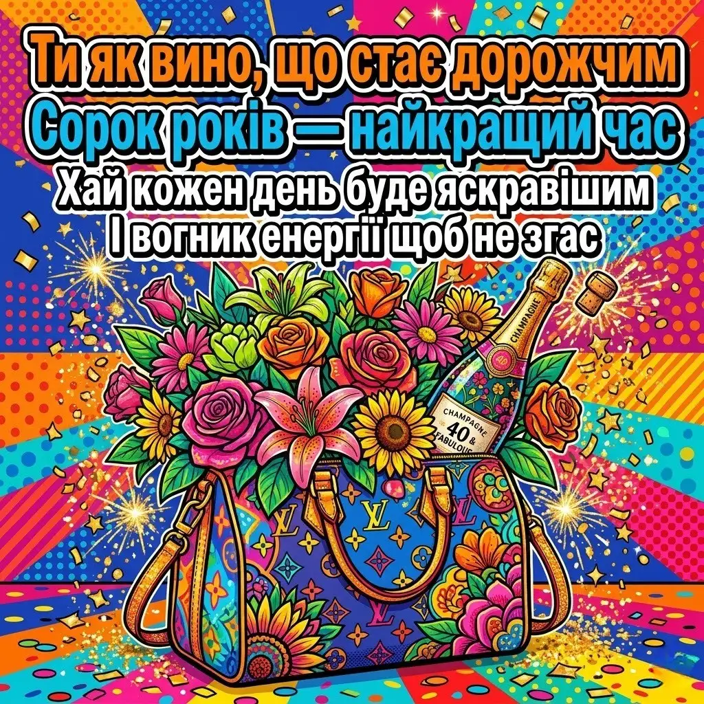 Магічні сорок: як оригінально привітати кохану жінку з ювілеєм