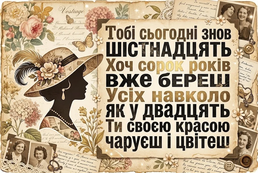 Магічні сорок: як оригінально привітати кохану жінку з ювілеєм