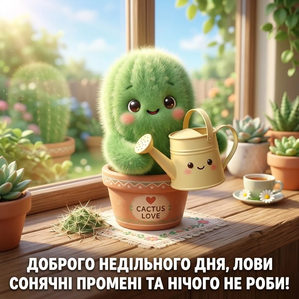 Доброго недільного дня: картинки та душевні привітання для ідеального вихідного