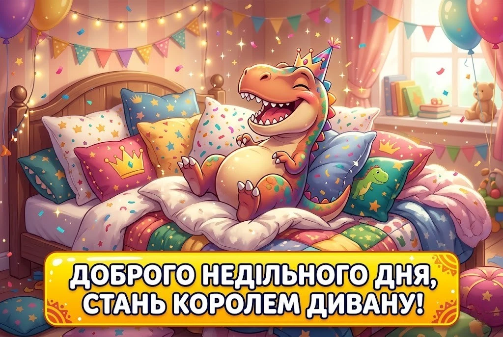 Доброго недільного дня: картинки та душевні привітання для ідеального вихідного