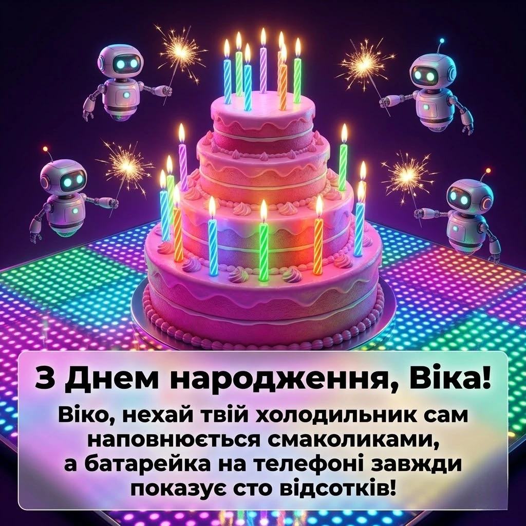 Привітання для Віки з днем народження: від офіційних до найтепліших слів