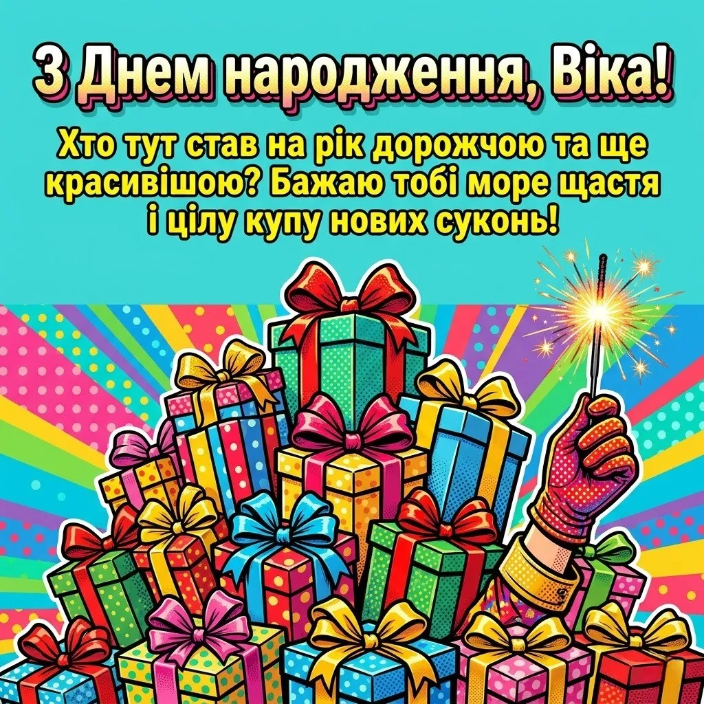 Привітання для Віки з днем народження: від офіційних до найтепліших слів