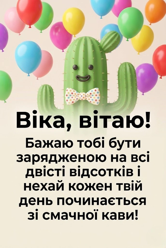 Привітання для Віки з днем народження: від офіційних до найтепліших слів