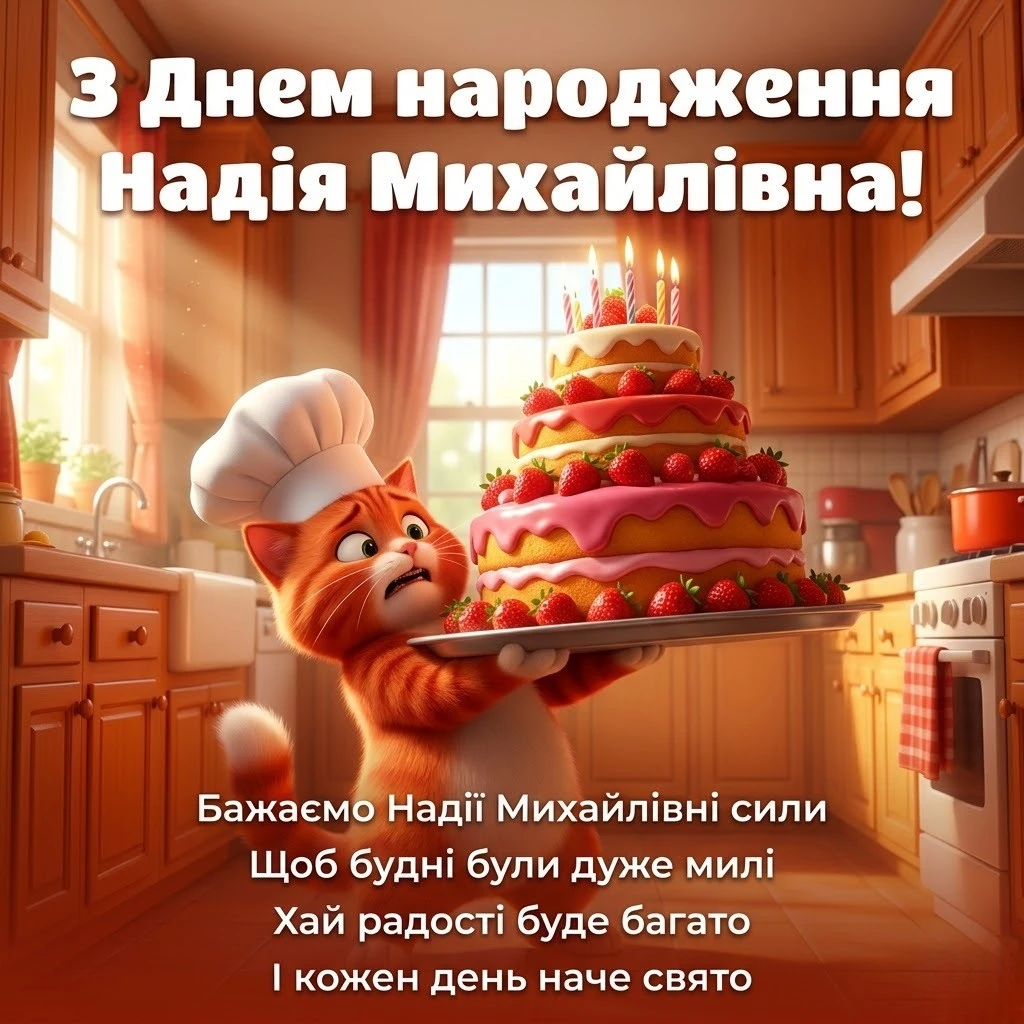 Привітання для Надії Михайлівни: від офіційних побажань до душевних віршів