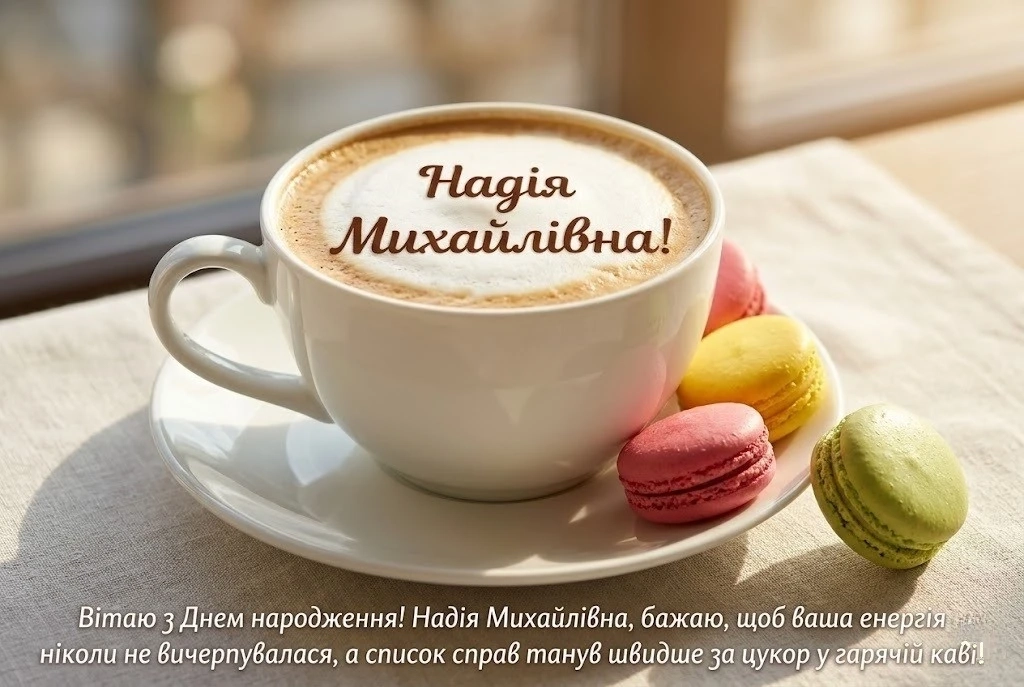 Привітання для Надії Михайлівни: від офіційних побажань до душевних віршів
