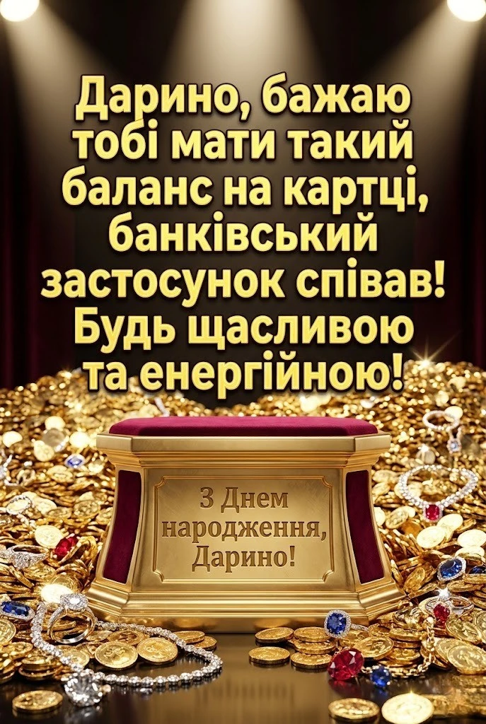 Красиві слова та професійні побажання для Дарини