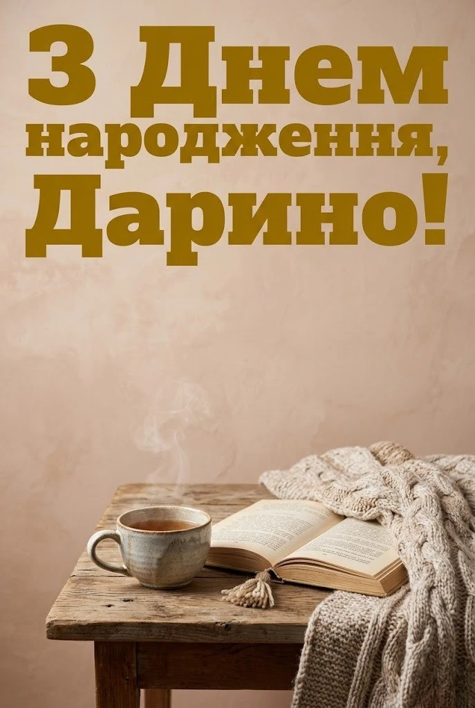 Красиві слова та професійні побажання для Дарини