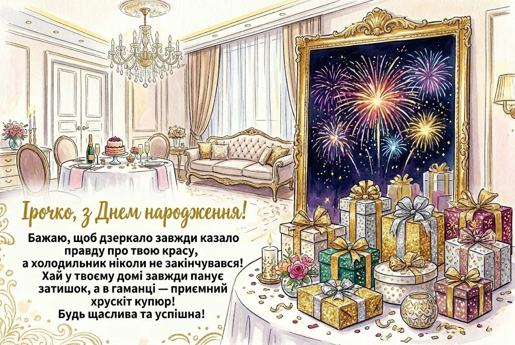 З днем народження, Ірочко! Підбірка найкрутіших побажань для іменинниці