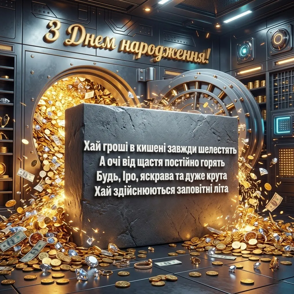 З днем народження, Ірочко! Підбірка найкрутіших побажань для іменинниці