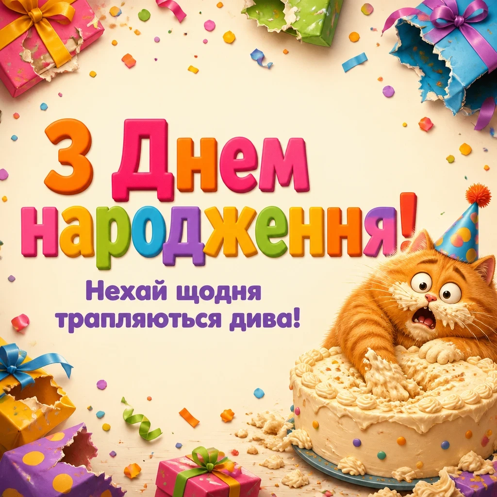 привітання з днем народження своїми словами жінці