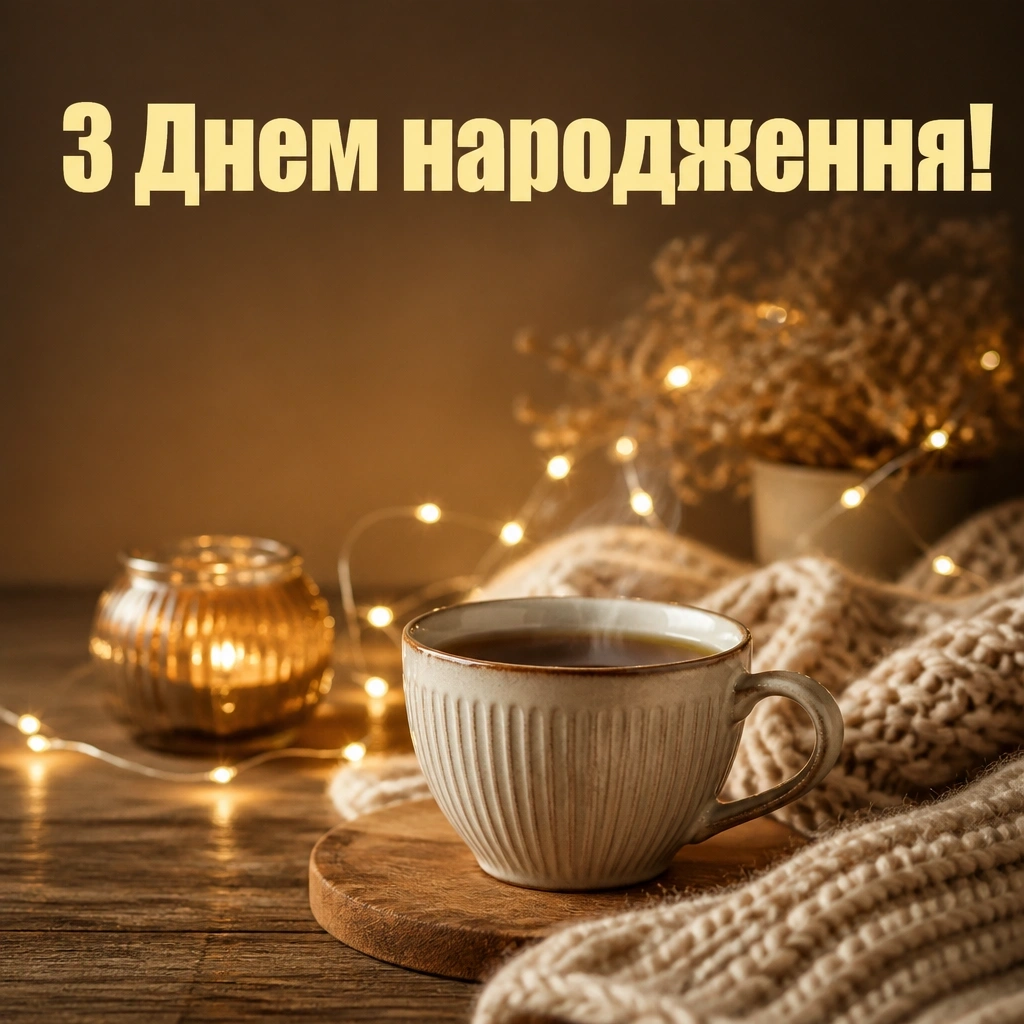 привітання з днем народження своїми словами жінці