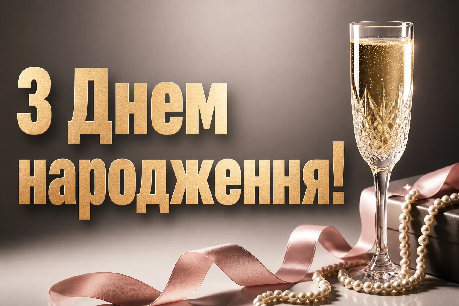 привітання з днем народження своїми словами жінці