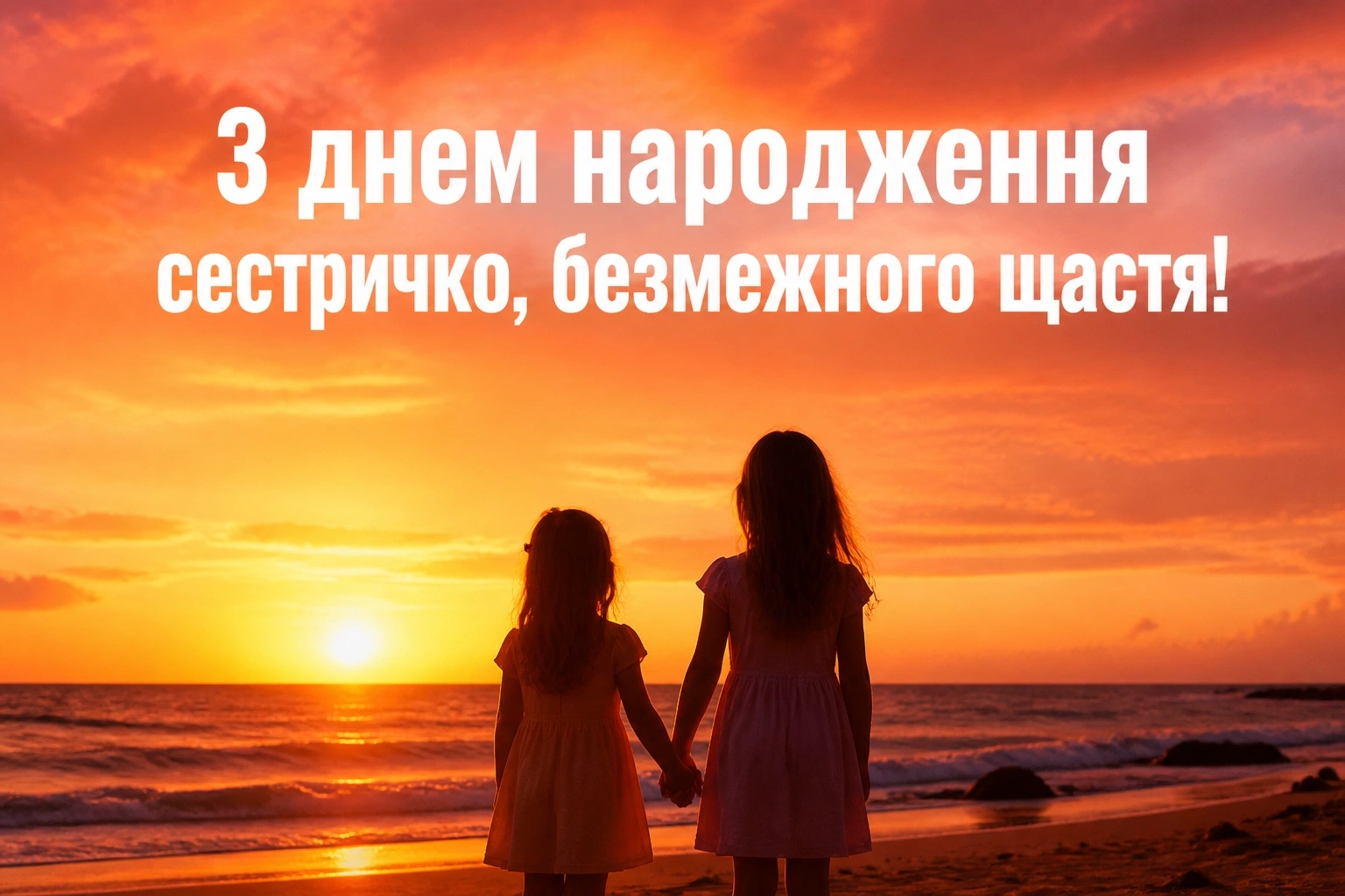 з днем народження сестрі
