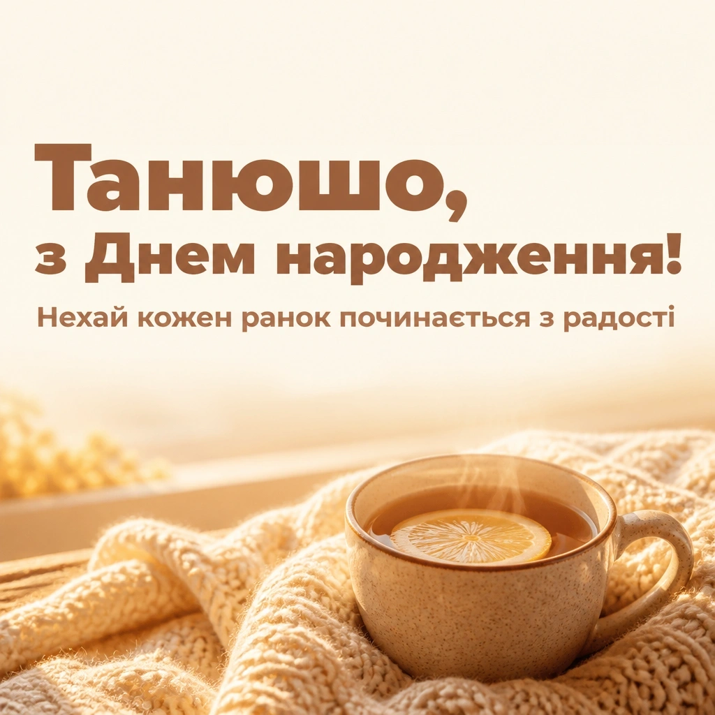танюша з днем народження