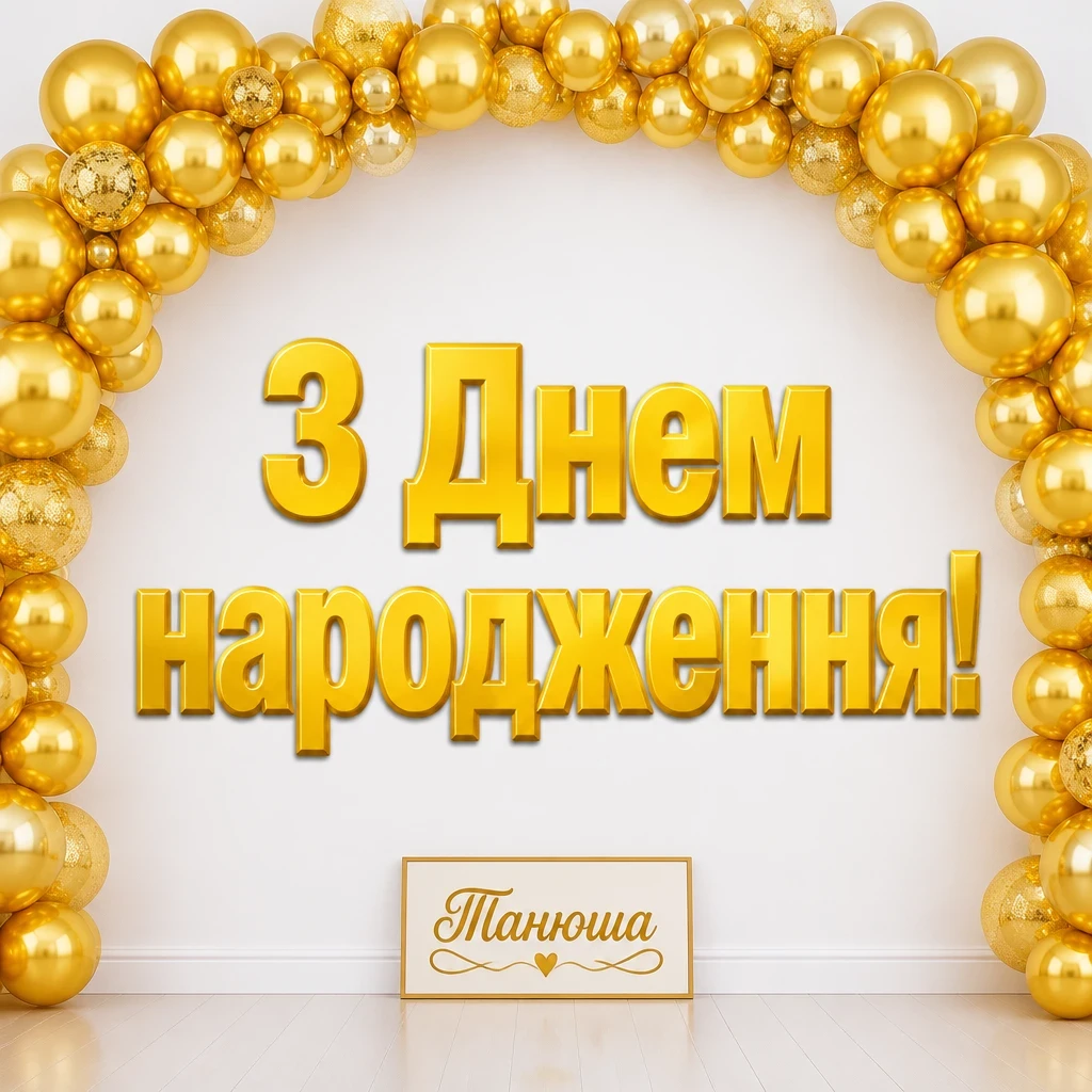 танюша з днем народження
