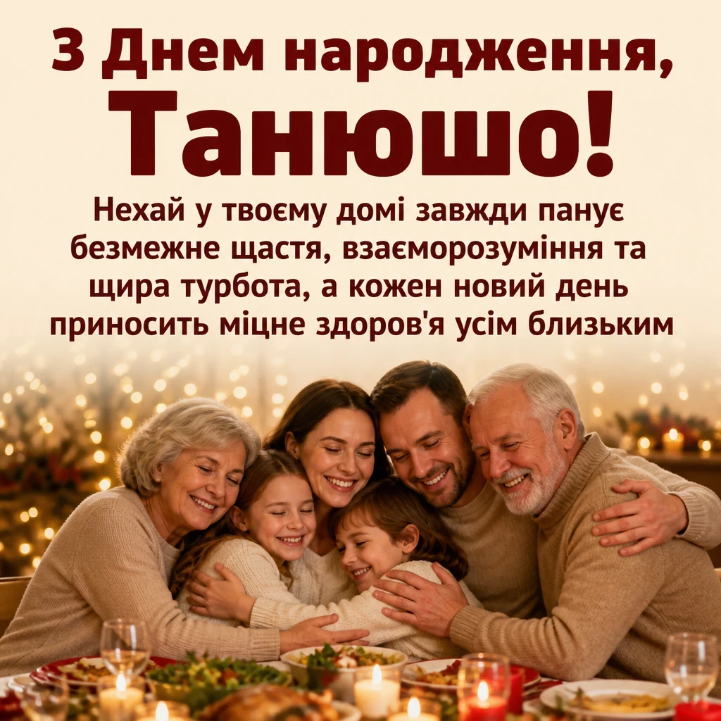 танюша з днем народження