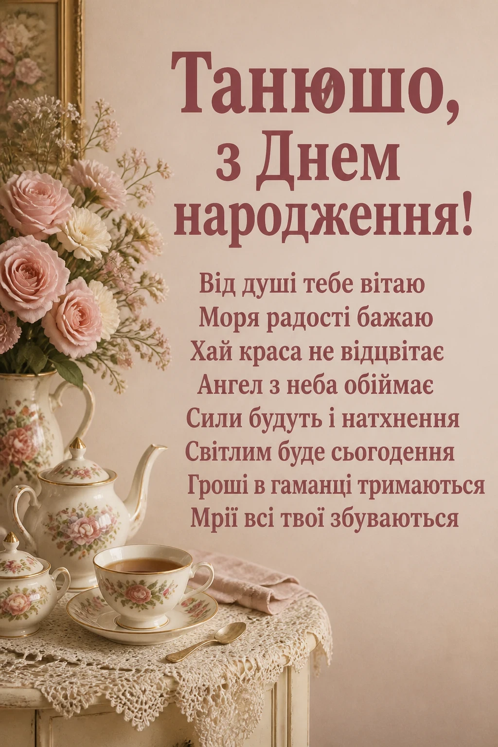 танюша з днем народження