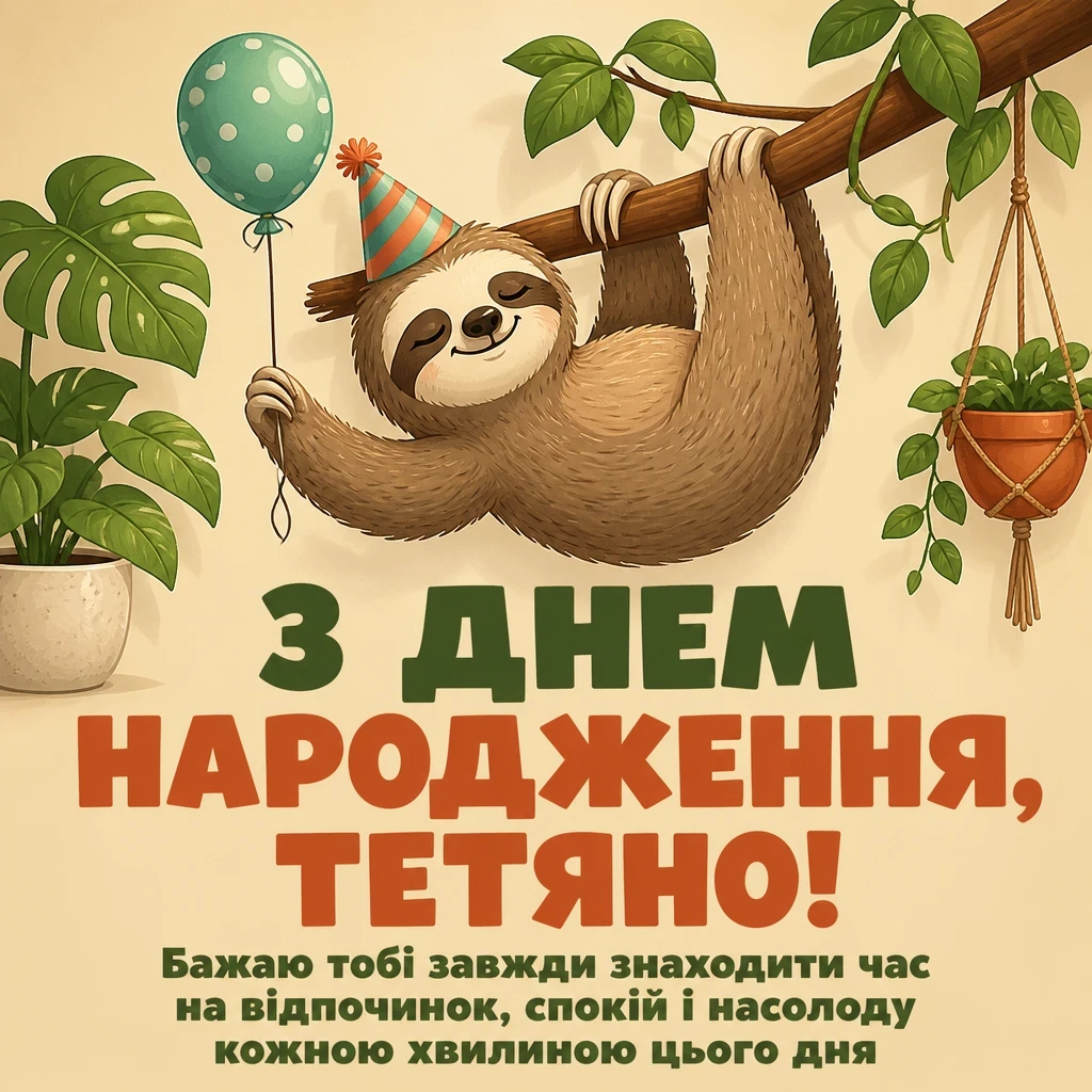 з днем народження тетяна