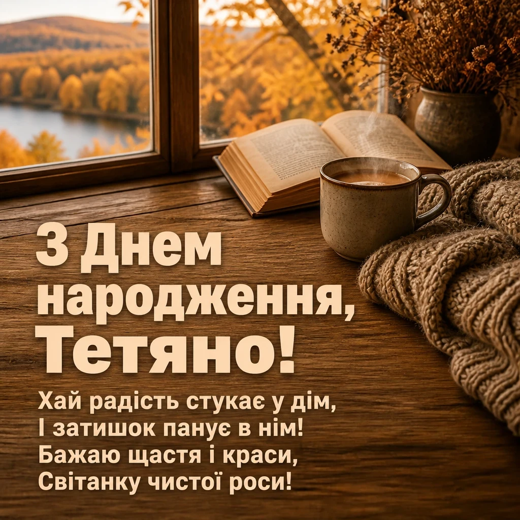 з днем народження тетяна