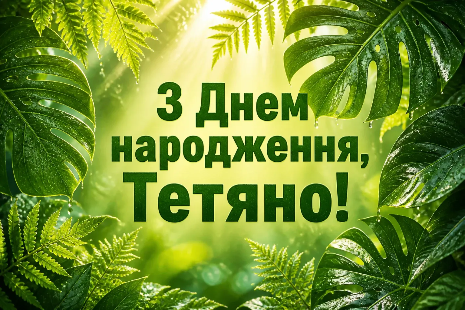 з днем народження тетяна