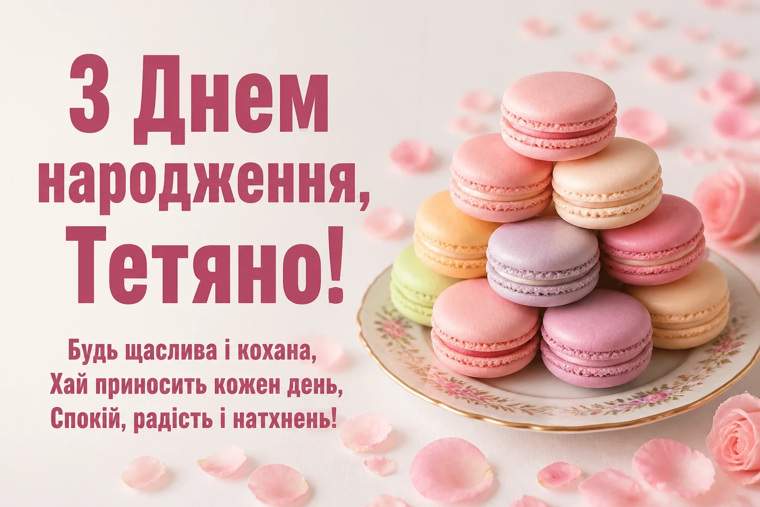 з днем народження тетяна
