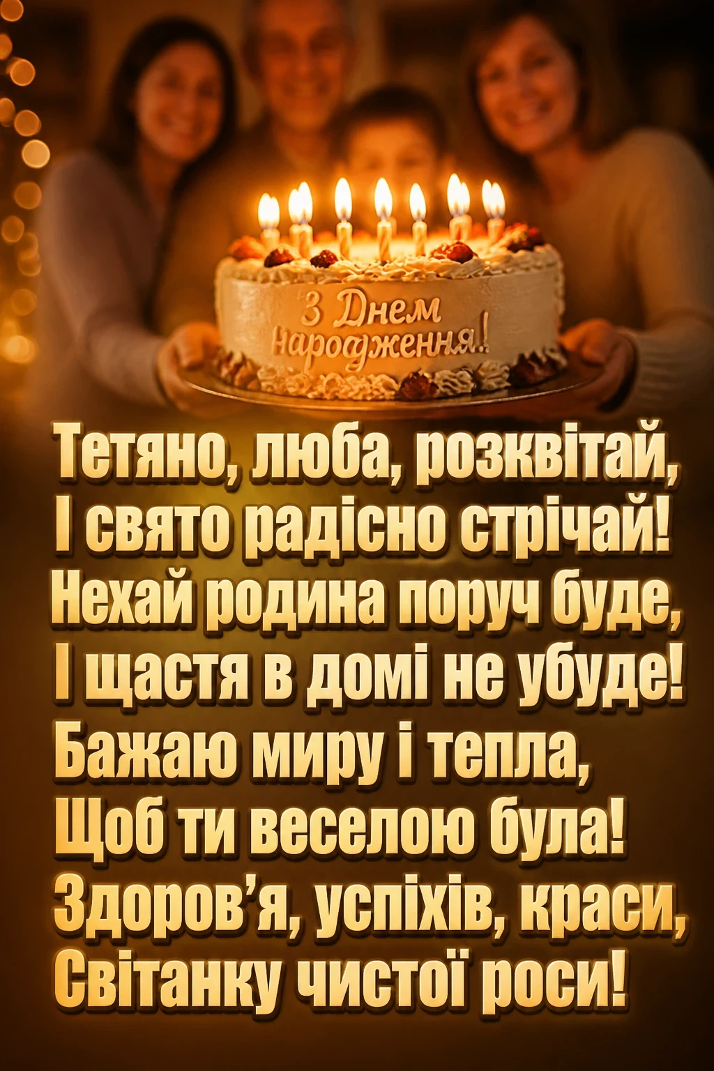з днем народження тетяна