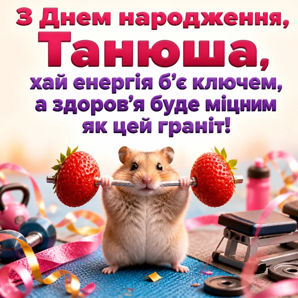 з днем народження танюша