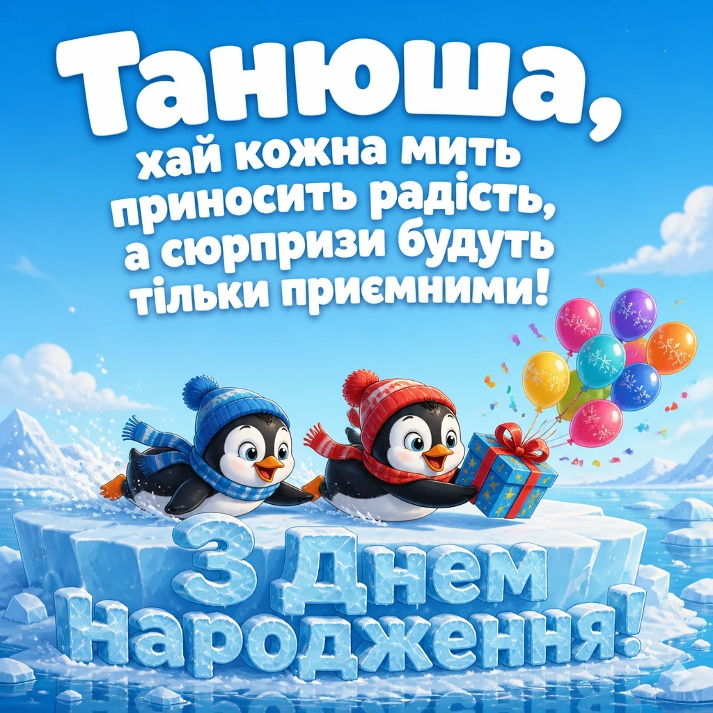 з днем народження танюша
