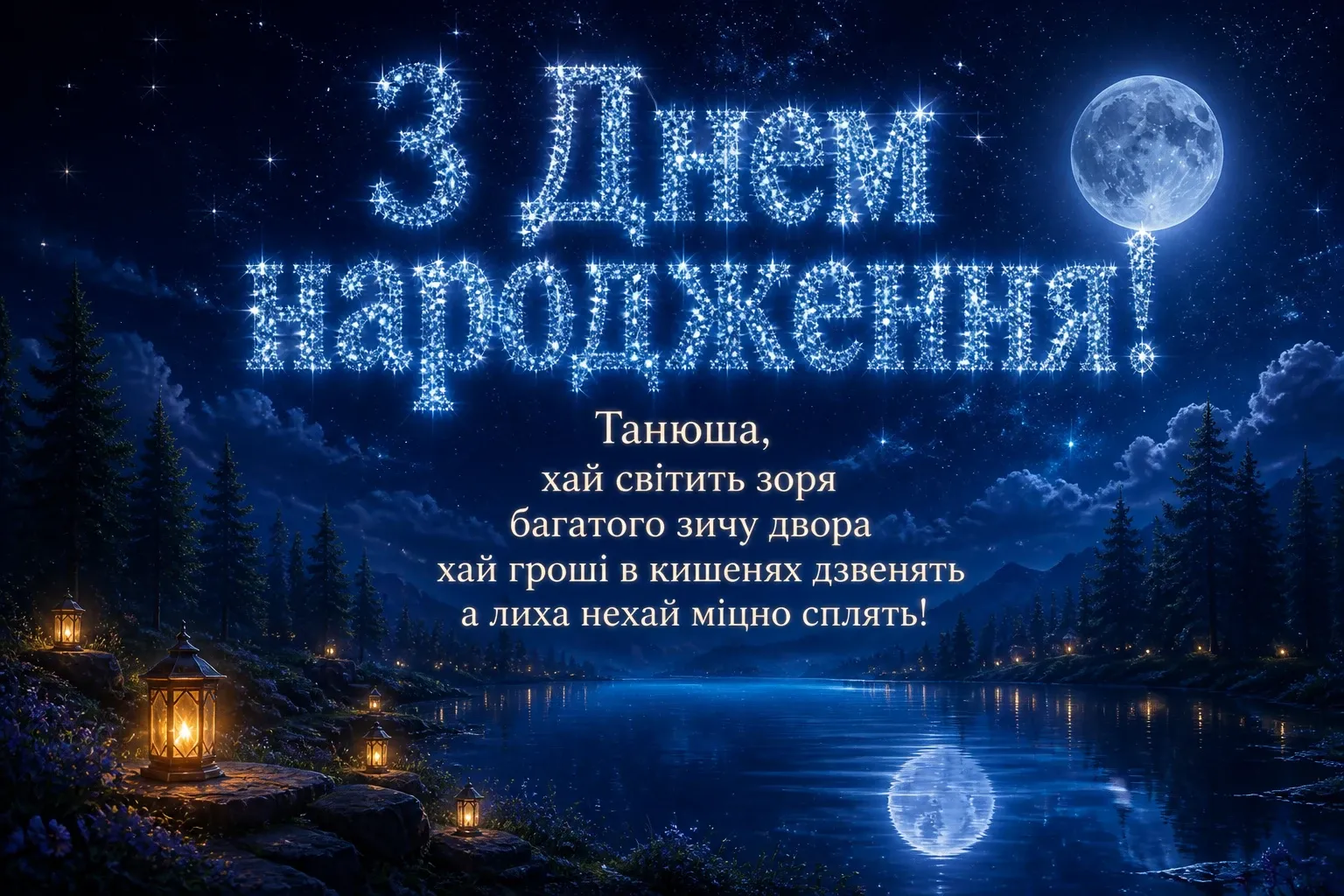 з днем народження танюша
